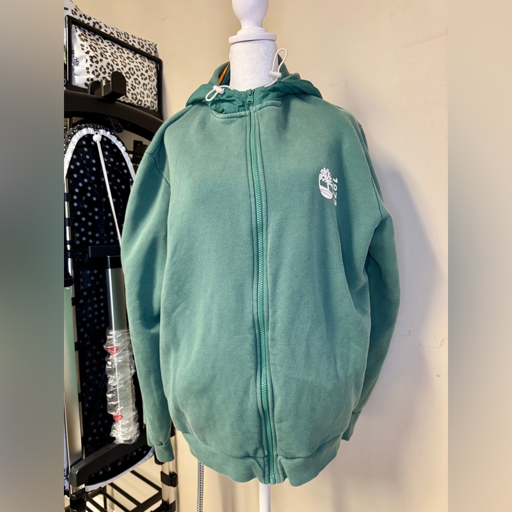 Timberland Forest Green Fleece Jacket